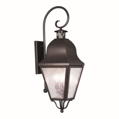 Livex Lighting Amwell 3 - Light Wall Light in  Bronze