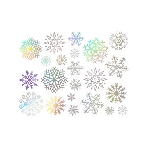 Unique Bargains Christmas Decorations Snowflake Window Decal for Windows  Home Party 1Pc - 1 of 4