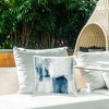 Stupell Industries Brushed Blue & Grey Tones Outdoor Decorative Throw Pillow, 18 x 18 - 3 of 3