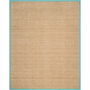 Natural Fiber Basket Weave  NF114 Power Loomed Indoor Rugs - Safavieh - 1 of 4