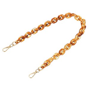 Unique Bargains Acrylic Chain Replacement Luxury Handbag Purse Handle Strap 1 Pc - 1 of 4