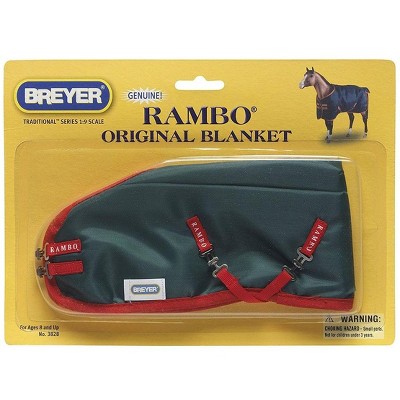 Breyer Animal Creations Breyer 1:9 Traditional Series Model Horse Accessory: Rambo Blanket