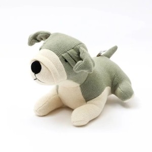 TopComfy Baby and Toddler Learning Toys Knitted Stuffed Secer Soft Toy Puppy Toy Room Decor Soft Yarn Animal Toy For Kids, Green, 12"*9.5"*2" - 1 of 4