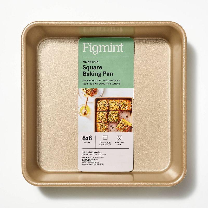 8" Nonstick Aluminized Steel Square Baking Pan - Figmint™, 6 of 7