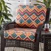 Kensington Garden 2pc Outdoor Chair Back Cushion Set - 2 of 4