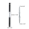 Unique Bargains Nail Art Liner Brushes Nails Gel Polish Painting Nail Art Decorations Design Brush Pen Set Nail Dotting Painting Drawing Pen Black - 4 of 4