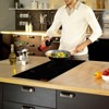 VEVOR Electric Cooktop, 2 Burners, 12'' Induction Stove Top, Built-in Magnetic Cooktop 1800W, 9 Heating Level Multifunctional Burner - 2 of 4