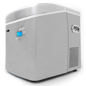 Whynter Portable Ice Maker with 49lb Capacity Stainless Steel with Water Connection - 1 of 3