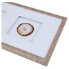 34"x13" Agate Trio Stone Framed Graphic (4" Agate) - image 3 of 4