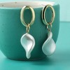 SOHI Women's Gold Snowball Drop Earrings - 2 of 3
