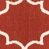 Oriental Weavers Meridian 1295R Red/ Ivory Indoor/Outdoor Area Rug - 7'10" Round - 3 of 4