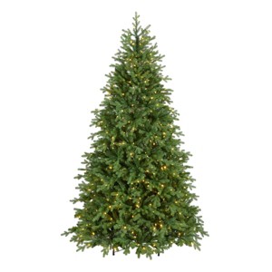 National Tree Company Pre-Lit PowerConnect Princeton Fraser Fir Artificial Christmas Tree Dual Color LED Lights - 1 of 4