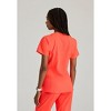 Barco One Women's Racer 4-Pocket V-Neck Scrub Top - 4 of 4