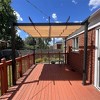 Retractable Pergola With Sun Shade Canopy, Aluminum Frame Outdoor Patio Pavilion, Magnet System Mounting Grill Gazebo - 2 of 4