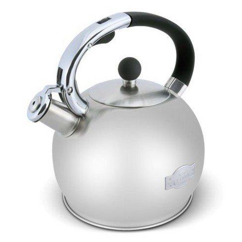 Elitra Home Stove Top Whistling Fancy Tea Kettle - Stainless Steel