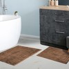Plush and Absorbent Non-Slip Cotton 2-Piece Bath Rug Set by Blue Nile Mills - image 4 of 4