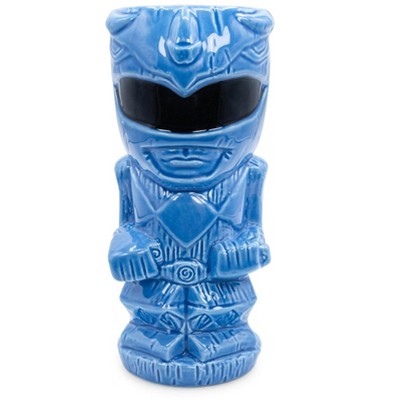 Beeline Creative Geeki Tikis Power Rangers Blue Ranger Ceramic Mug | Holds 16 Ounces