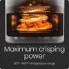 Chefman Crispinator 8-Quart Air Fryer with Powerful, Whisper-Quiet DC Motor & 450°F Max Temp - 3 of 4