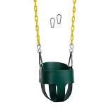 New Bounce Toddler/Baby Bucket Swing Seat - High Back Rust-Proof Swing