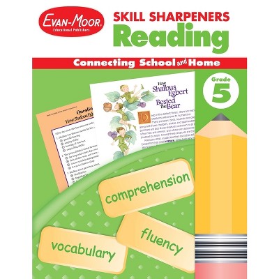 Skill Sharpeners: Reading, Grade 5 Workbook - by  Evan-Moor Educational Publishers (Paperback)