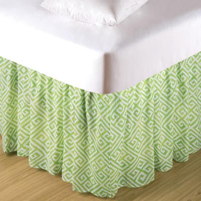 C&F Home Moana Green Twin Bed Skirt