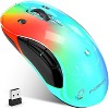 2.4G LED Wireless Mouse + USB Wired Mouse (LED + Red) - 2 of 3