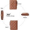 FATMOON Slim Bifold Wallet for Women - RFID Blocking with Zipper Coin Pocket & ID Window,Compact & Lightweight Design for Everyday Use,Travel - 4 of 4