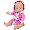 Lissi: 11" Baby Doll & Bathtub Set - Pink - Water-Safe Hard Body, Accessories - 2 of 4
