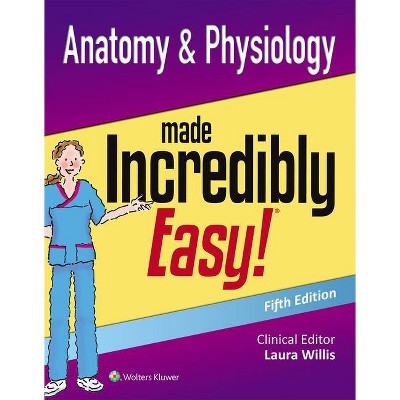 Anatomy & Physiology Made Incredibly Easy - (Incredibly Easy! Series(r)) 5th Edition by  Lippincott Williams & Wilkins (Paperback)