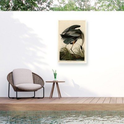 "Great Blue Heron" Outdoor All-Weather Wall Decor