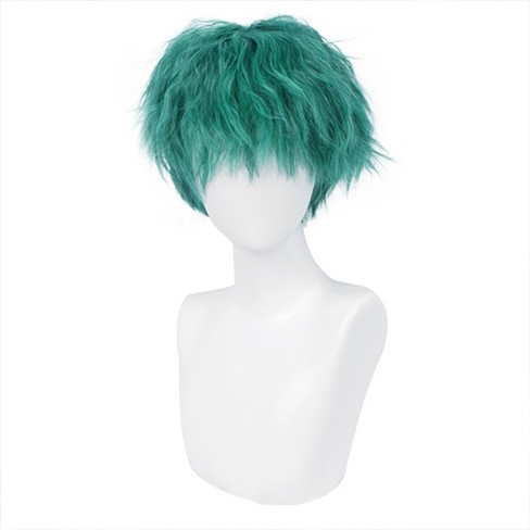 Curly 2025 green wigs