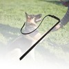 Unique Bargains Dog Training Whip 20.87" Rod Length Black 1 Pc - 3 of 4