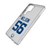 NFL Indianapolis Colts Players Game Tactic Clear Cell Phone Case for Samsung Galaxy - 2 of 4