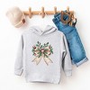 The Juniper Shop Holly Leaves Coquette Toddler Graphic Hoodie - 2 of 3