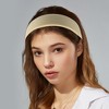 Unique Bargains Faux Leather Headband Hairband for Women 1.6 Inch Wide 1Pcs - 2 of 4