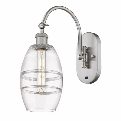 Vaz - 1 Light Arm Swivels Side to Side Wall Sconce In Industrial Style-11.63 Inches Tall and 5.88 Inches Wide