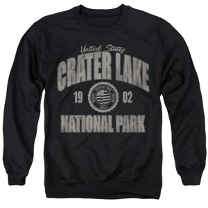 Men's Crater Lake National Park Established Date Crewneck Sweatshirt - 1 of 4