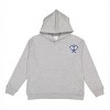 The Juniper Shop Pickleball Paddles Crossed Front And Back Youth Hoodie - 3 of 4