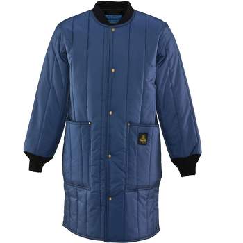 RefrigiWear Men's Lightweight Cooler Wear Insulated Frock Liner Workwear Coat