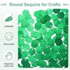 Unique Bargains PVC Lightweight Durable Bend-Resistant Sequin Embellishments 1980 Pcs - 2 of 4