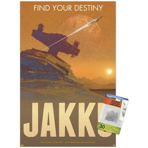 Trends International Star Wars: Jakku - Find Your Destiny by Russell Walks Unframed Wall Poster Prints - 1 of 4