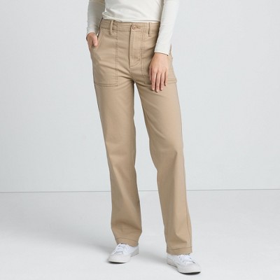 Lands' End Women's High Rise Chino Utility Pants