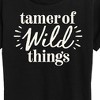 Women's - Instant Message - Tamer Of Wild Things Short Sleeve Graphic T-Shirt - 2 of 4