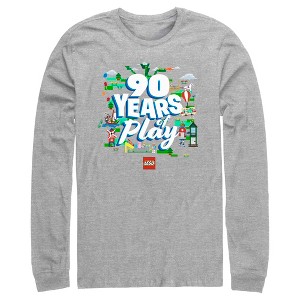 Men's LEGO® 90 Years of Play Long Sleeve Shirt - 1 of 4