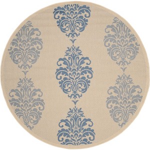 Courtyard CY2720 UV & Stain Resistant Non-Shedding Power Loomed Indoor/Outdoor Rugs - Safavieh - 1 of 3