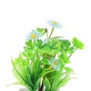 Unique Bargains Artificial Plants Clovers Arrangement Plastic 4.72"x4.72"x6.30" 1 Pcs - 4 of 4