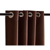 Legacy Decor Blackout Room Divider Panel Privacy Partition Heavyweight Premium Fabric Thermal Insulated Grommet Top - 3 of 4
