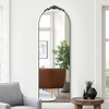 Wooakway 64'' x 21'' Modern Arched Metal Full Length Mirror Bathroom Mirror Decorative Wall Mirror Floor Mirror - 3 of 4