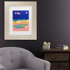 Trademark Fine Art - Rosi Feist  Malibu Beach Matted Framed Art - image 2 of 4