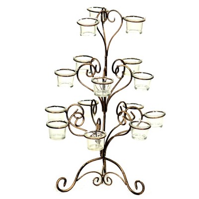Essential Decor & Beyond Metal Candle Holder